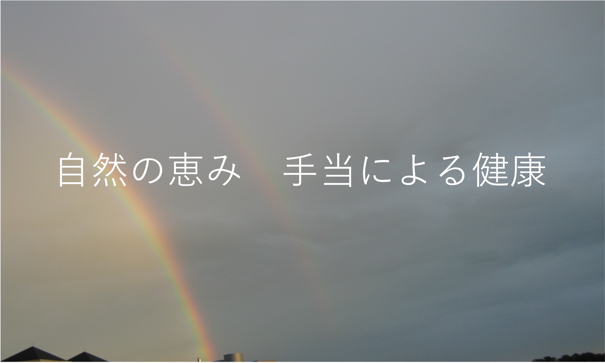 手当をする人と受ける人の手当療法のイメージ画像 ― 手をかざす様子